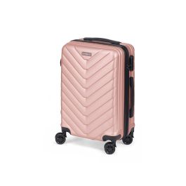 Maleta Cabina ABS Rosa Arte Regal 38x57x23 cm Maleta Cabina ABS Rosa Arte Regal 38x57x23 cm