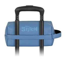 Karactermania Neceser Lilo y Stitch Brick Plus Fa 12x25x10 cm Azul PVC