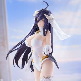 Banpresto Figura Overlord Glitter&Glamours Albedo Wedding 22-24 cm Coleccionable PVC Alta Calidad