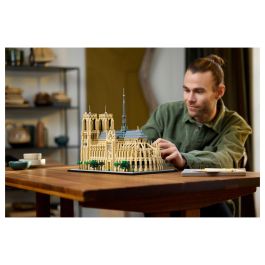 LEGO Architecture Notre-Dame de Paris 21061 Juego de Construcción para Adultos con 4383 Piezas