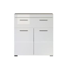 Trendteam TRE4251398913359 Mueble bajo de baño Amanda Blanco 2 puertas, 1 cajón 73x31x79 cm Trendteam TRE4251398913359 Mueble bajo de baño Amanda Blanco 2 puertas, 1 cajón 73x31x79 cm