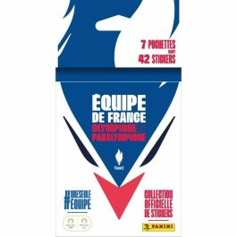 Panini PAN8051708014594 Blíster con 7 sobres de pegatinas del Equipo francés Juegos Olímpicos 2024 - 42 pegatinas