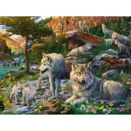 Puzzle de 1500 piezas Lobos en primavera, Adultos y niños a partir de 14 años, Puzzle de alta calidad 80x60cm, 12000719, Ravensburger Precio: 34.59000017. SKU: B1GZQ4DDF2