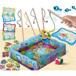 Magnetic Fish Fun - juego de aprendizaje de madera - basado en el método Montessori - LISCIANI Magnetic Fish Fun - juego de aprendizaje de madera - basado en el método Montessori - LISCIANI