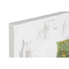 DKD Home Decor Cuadro Tropical de Hojas Pintado a mano sobre Lienzo Verde y Blanco 80x80 cm Set de 2 Unidades DKD Home Decor Cuadro Tropical de Hojas Pintado a mano sobre Lienzo Verde y Blanco 80x80 cm Set de 2 Unidades