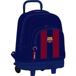 Mochila Escolar con Ruedas F.C. Barcelona Rojo Azul marino 33 X 45 X 22 cm Mochila Escolar con Ruedas F.C. Barcelona Rojo Azul marino 33 X 45 X 22 cm