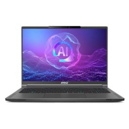 MSI Creator A16 AI+ A3XVGG-239ES Portátil 16" UHD+ Mini LED 120Hz AMD Ryzen AI 9 HX 370 RTX 4070 8GB LPDDR5 1TB NVMe SSD W11 Pro Gris