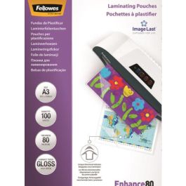Funda Plastificar Fellowes Brillo 303X426 (A3) 80Μ Paquete De 100 Precio: 15.88999951. SKU: B14BMDKPTM