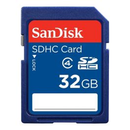 SanDisk Tarjeta de Memoria SDHC 32 GB Class 4 para Cámaras y Videocámaras Precio: 20.50000029. SKU: B192PR6CJP