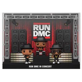 FUNKO Figura POP Moments Deluxe Run DMC in Concert Exclusive