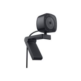 Dell WB3023 Webcam 2K QHD 1440p, 78º Campo de Visión, Micrófono con Reducción de Ruido, Obturador de Privacidad, USB, Compatible con Windows, Mac