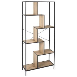 Home Deco Factory Estantería Edison 80x30x180 cm, estructura hierro y madera, negro Home Deco Factory Estantería Edison 80x30x180 cm, estructura hierro y madera, negro Precio: 102.50000024. SKU: B1ELPSSEGD