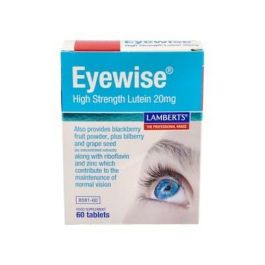 LAMBERTS Eyewise 60 Comprimidos - Complemento Alimenticio para la Visión con Luteína y Zinc Precio: 40.59. SKU: B1BS8J2J78