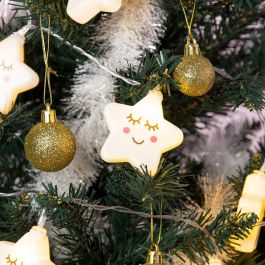 HO-XMAS-045-IP20-3M-WW Guirnalda LED Interior 3 Metros Blanco Cálido Diseño Clásico Decoración a Pilas IP20