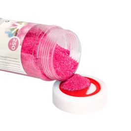 Liderpapel Purpurina Fantasía Color Metalico Rosa Pastel Bote 250 gr