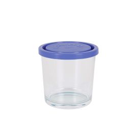 Borgonovo Vaso Indro 500 cc con Tapa Azul (12 Unidades)