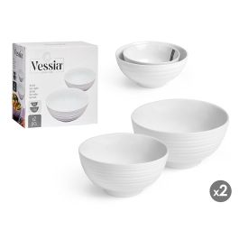 Set Bol Grande Y Pequeño Blanco Vessia 20X9CM (12 Unidades) Precio: 77.59000007. SKU: B1BXC857ZP