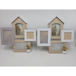 DKD Home Decor Marco Multifoto Urban Nice Day Marron Blanco MDF Cristal 3 x 41 x 39 cm (2 Unidades) Precio: 21.97602. SKU: S3032199