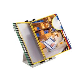 Portacatalogo Sobremesa Pvc Tarifold Con 10 Fundas Din A4 Colores Surtidos Portacatalogo Sobremesa Pvc Tarifold Con 10 Fundas Din A4 Colores Surtidos