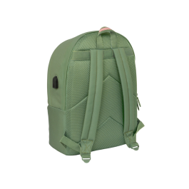 Mochila para Portátil El Ganso +usb el ganso basics Verde 31 x 44 x 18 cm