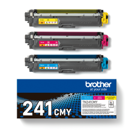 BROTHER pack 3 cartuchos deToner (c/m/y)/TN241CMY