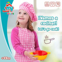 Set de Alimentos de Juguete Colorbaby Menaje y utensilios de cocina 20 Piezas (12 Unidades)