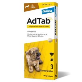 Nayeco Adtab Perro 3 Comprimidos 1,3-2,5 kg Precio: 31.5000004. SKU: B1B6HZRBA5