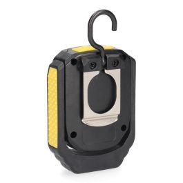 Edm Linterna Recargable Led 10W 900lm Base Magnética 7x3.5x10cm Compacta USB