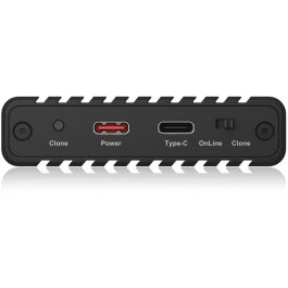 ICY BOX IB-2817MCL-C31 Caja Externa USB-C 3.2 para 2x M.2 NVMe SSD con Función de Clonación