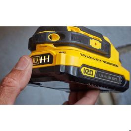Stanley FATMAX V20 SFMCD711D22-QW Taladro atornillador de impacto, 50 Nm, Litio 18V, 2 Baterías 2Ah