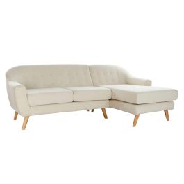 Sofa Scandi DKD Home Decor Crema 144 x 84 x 226 cm Precio: 724.50000051. SKU: B19NRSEK6H