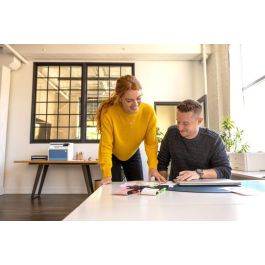 HP 4302fdn Impresora Multifunción Láser Color Profesional (Imprime, Copia, Escanea) con Impresión Rápida y Fácil Configuración