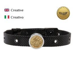 Pulsera Unisex Creative Talent Jewels TJA-5-06-01-2-235 Negro