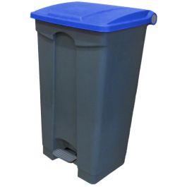 CAMBRO - WBFC87L-186 - CUBO DE BASURA 87L CON PEDAL Y TAPA - 78,4 x 47,6 x 38,1 cm - BASE GRIS Y TAPA AZUL Precio: 103.4999999. SKU: B1347XPKH9