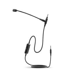 Energy Sistem Micrófono de Brazo Flexible Microphone 1 Extraíble para Auriculares Gaming y Oficina Jack 3.5mm con Control Audio Cable 1.9m Energy Sistem Micrófono de Brazo Flexible Microphone 1 Extraíble para Auriculares Gaming y Oficina Jack 3.5mm con Control Audio Cable 1.9m