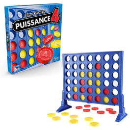 Hasbro A5640 Juego 4 En Línea Francés +6 Años Juego De Estrategia Familiar