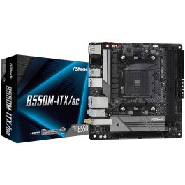 ASRock B550M-ITX/ac Placa Base AM4 mITX con HDMI/DP y soporte DDR4