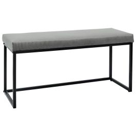 Banco 100X39 Gris Giulia Home Deco Factory altura 49 Precio: 60.69000025. SKU: B1FREE59XX