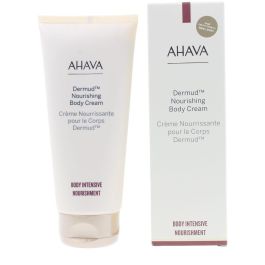 Ahava DERMUD NOURISHING Crema Corporal con Lodo del Mar Muerto para Psoriasis y Eczema, 200 ml