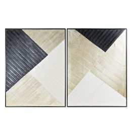 Lienzo DKD Home Decor Moderno Geométrico (93 x 3,5 x 123 cm) (2 Unidades) Precio: 194.9899996. SKU: B1JQ6YBLDT