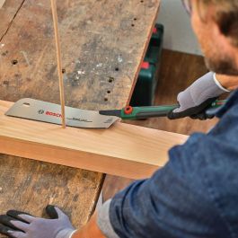 Bosch BOS4053423255164 Sierra Japonesa Kataba 270 mm Cortes Rectos Precisos Hoja Acero SK5 Flexible Dientes Finos Mango Softgrip