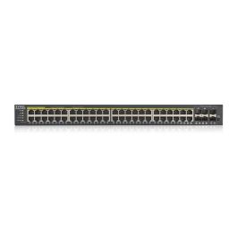 Zyxel GS1920-48HPV2 Switch Gestionado Gigabit Ethernet PoE Negro 48 Puertos GS192048HPV2-EU0101F