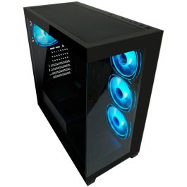 LC-Power LC-715B-ON Midi Tower ATX/microATX/Mini-ITX Negro Cristal Templado para Gaming
