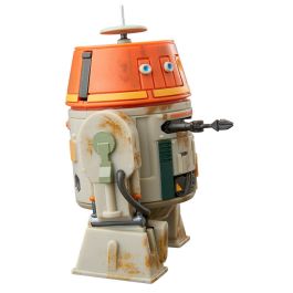 HASBRO Star Wars The Black Series Figura articulada Chopper C1-10P y Ahsoka 15cm con accesorios