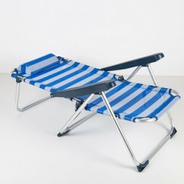 Silla Plegable Aktive A rayas 48 x 90 x 60 cm (2 Unidades) Silla Plegable Aktive A rayas 48 x 90 x 60 cm (2 Unidades)