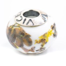 Abalorio Mujer Viceroy VMB0044-27 Blanco 1 cm Abalorio Mujer Viceroy VMB0044-27 Blanco 1 cm