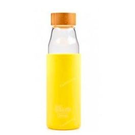 IRISANA Botella de Borosilicato con Tapón de Bambú y Funda de Silicona, Reutilizable, Amarilla, 500 ml IRISANA Botella de Borosilicato con Tapón de Bambú y Funda de Silicona, Reutilizable, Amarilla, 500 ml Precio: 12.50000059. SKU: B1BDLYP5XX