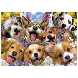 Puzzle 1000 piezas selfie de perritos Puzzle 1000 piezas selfie de perritos