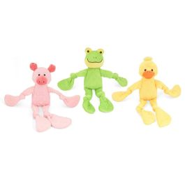 Nayeco Peluche Happy Friends 37 cm, Pack de 3 unidades