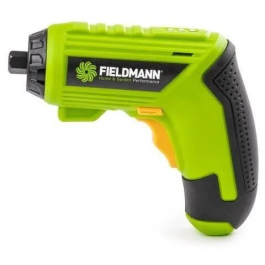 Fieldmann FIE8590669366415 Atornillador a Batería 3,6 V 1500 mAh 15 Accesorios Verde